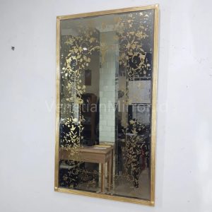 VM 018052 IFEX eglomise gold ocid mirror